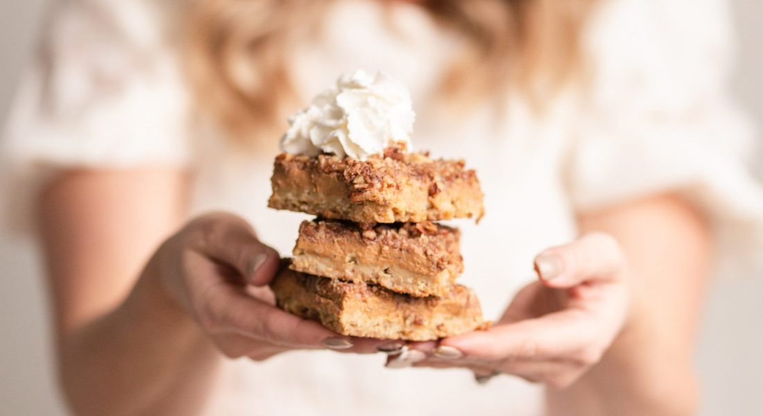 The Best Pumpkin Squares Ever