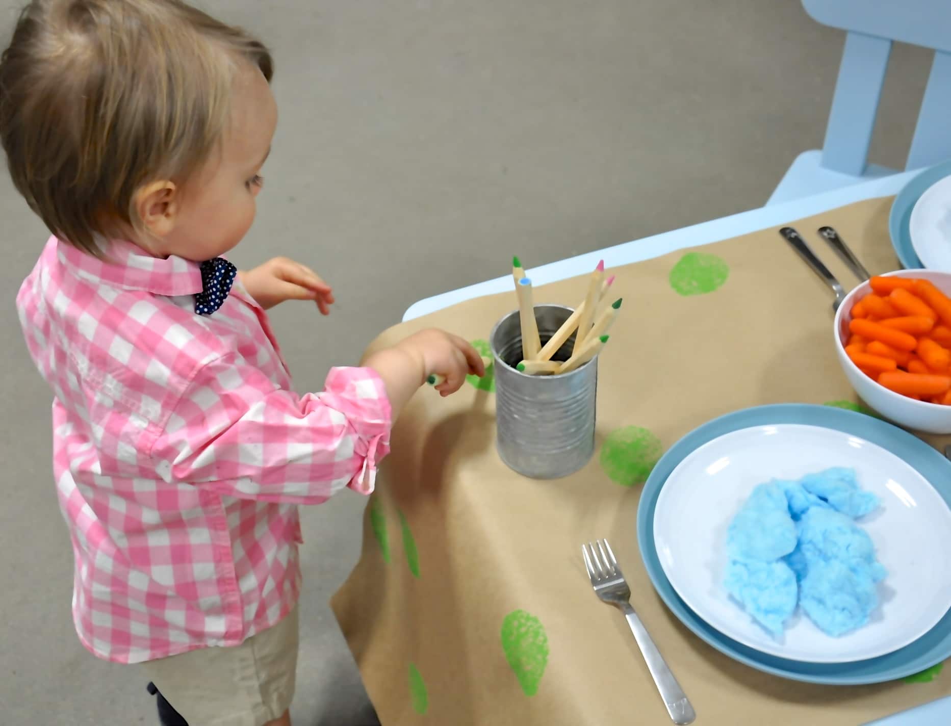 Easter Brunch Toddler Table-8