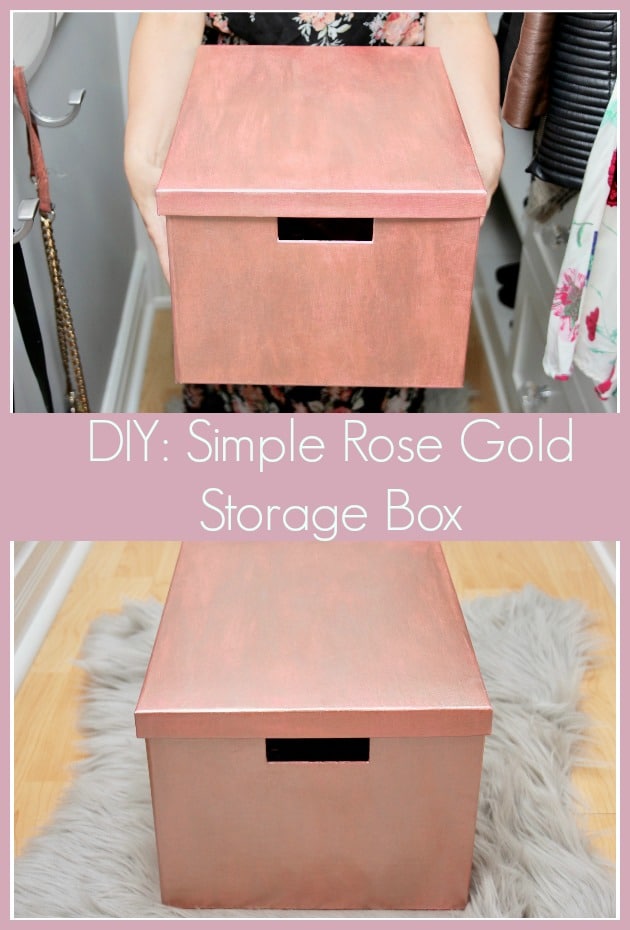 Rose Gold Storage Box-11