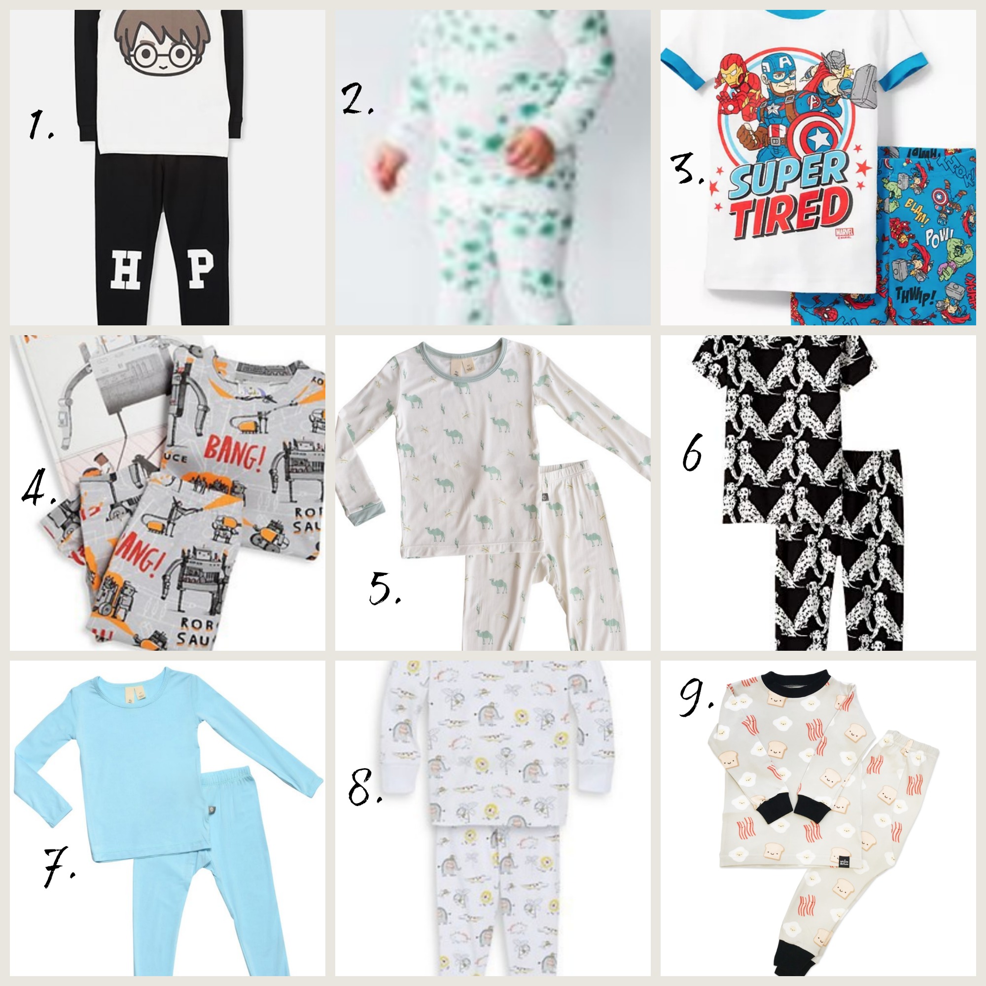 Adorable Toddler Pajamas-8