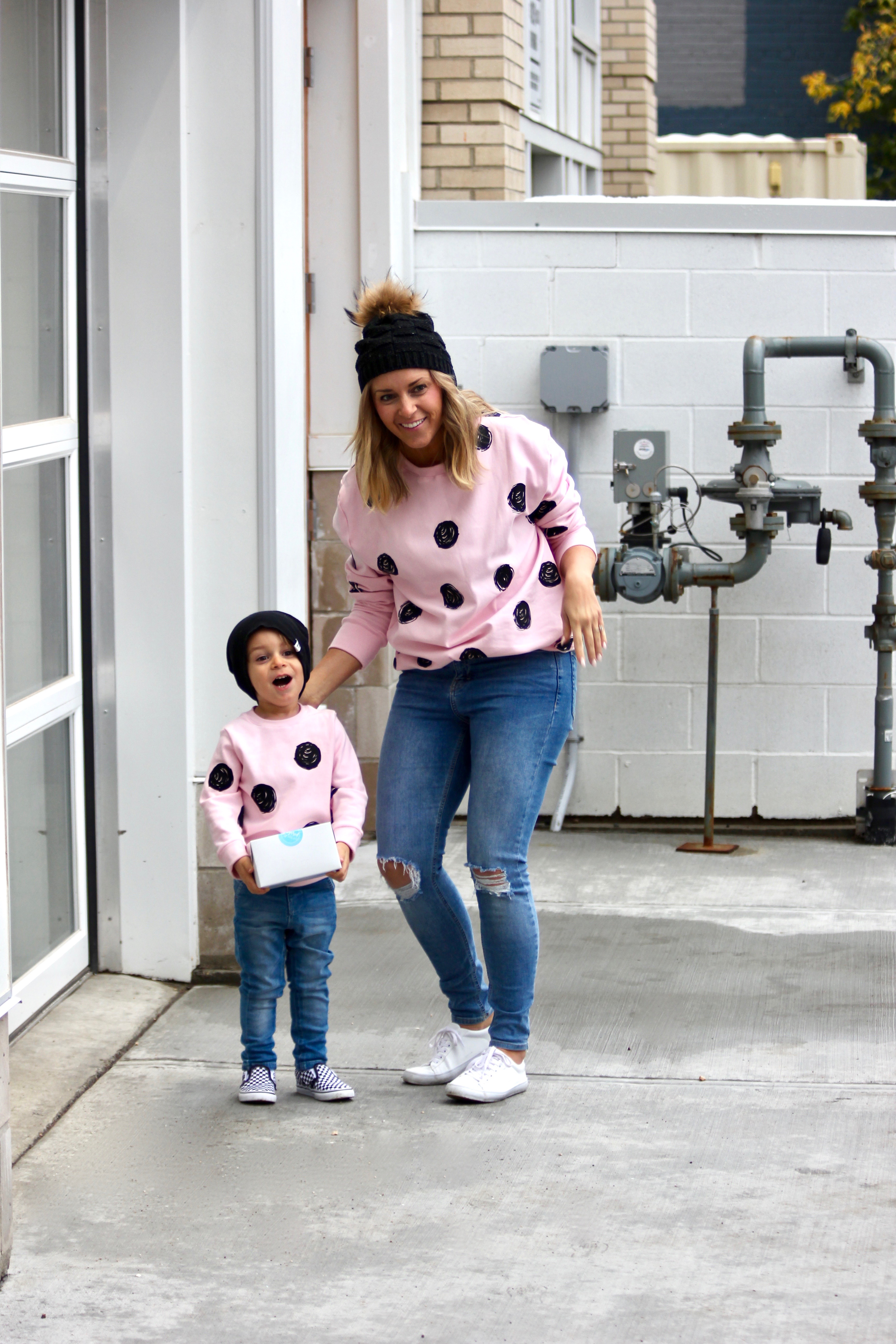 pink polka dot sweaters-12