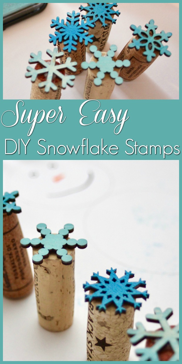 DIY Snowflake Stamps - Hip Homeschool Moms