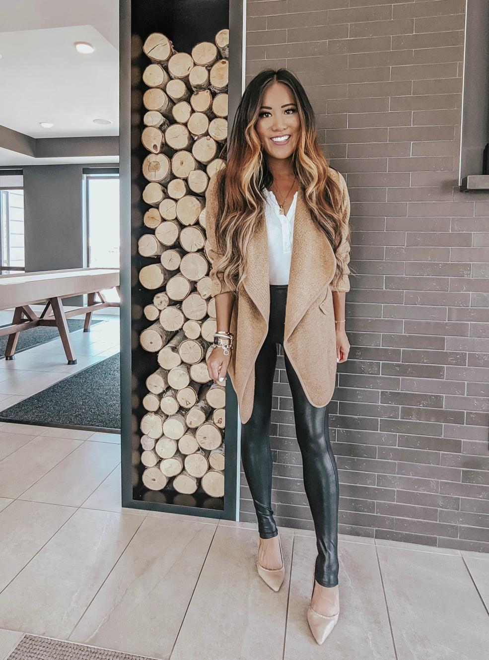 leather leggings club outfit