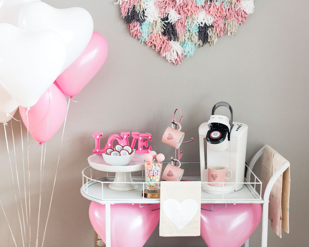 Valentine's Day Goody Bags Station for Kids