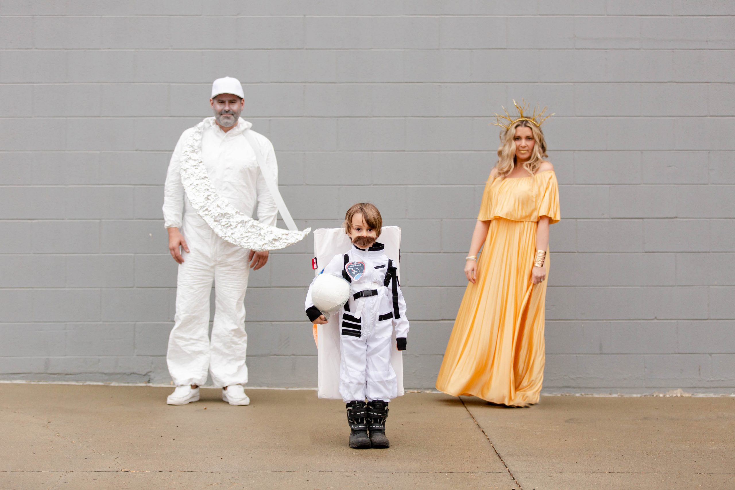 Astronaut Costume with Silver Stripes- SPOOKTACULAR