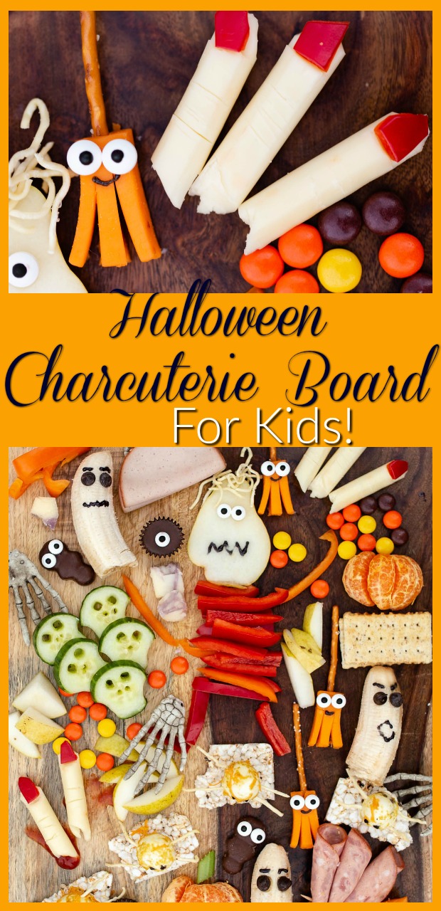 Kids Halloween Charcuterie Board - Kari Skelton