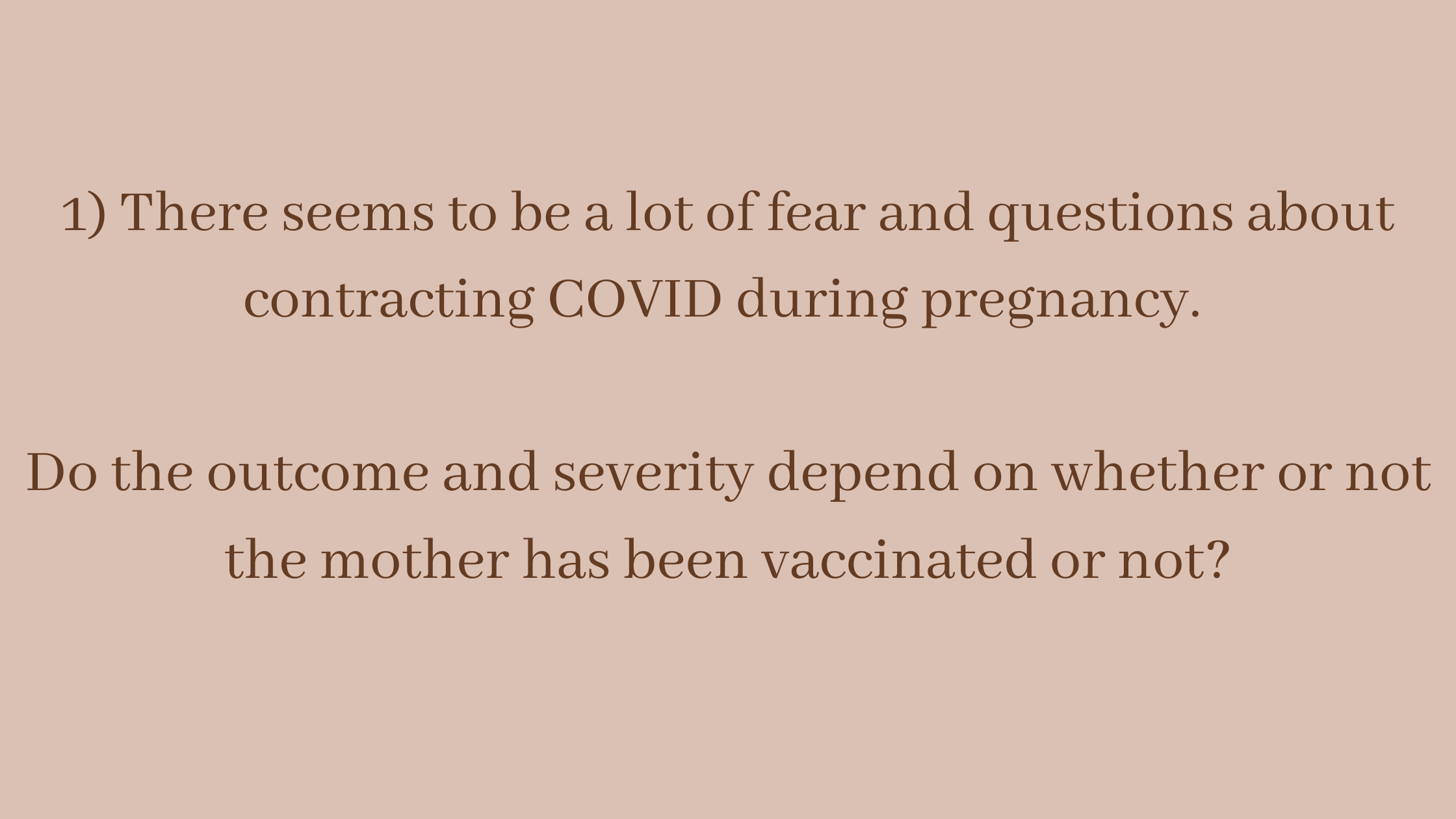 Pregnant with covid-2