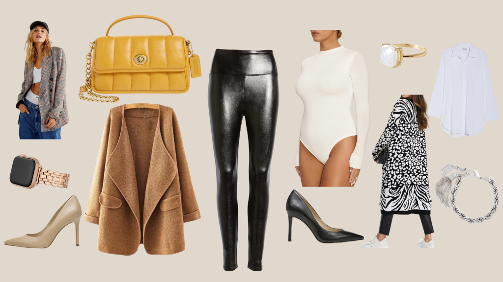 How To Style Faux Leather Leggings [3 Ways - Work, Casual, Date Night!] -  Living in Yellow