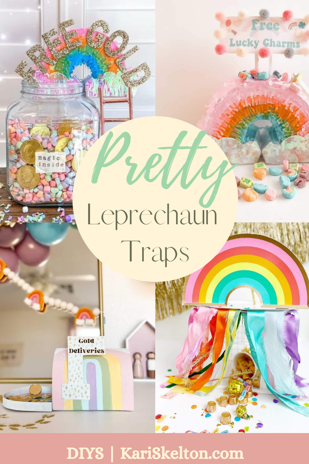 DIY Leprechaun Trap  Grey Skies & Rainbow Highs