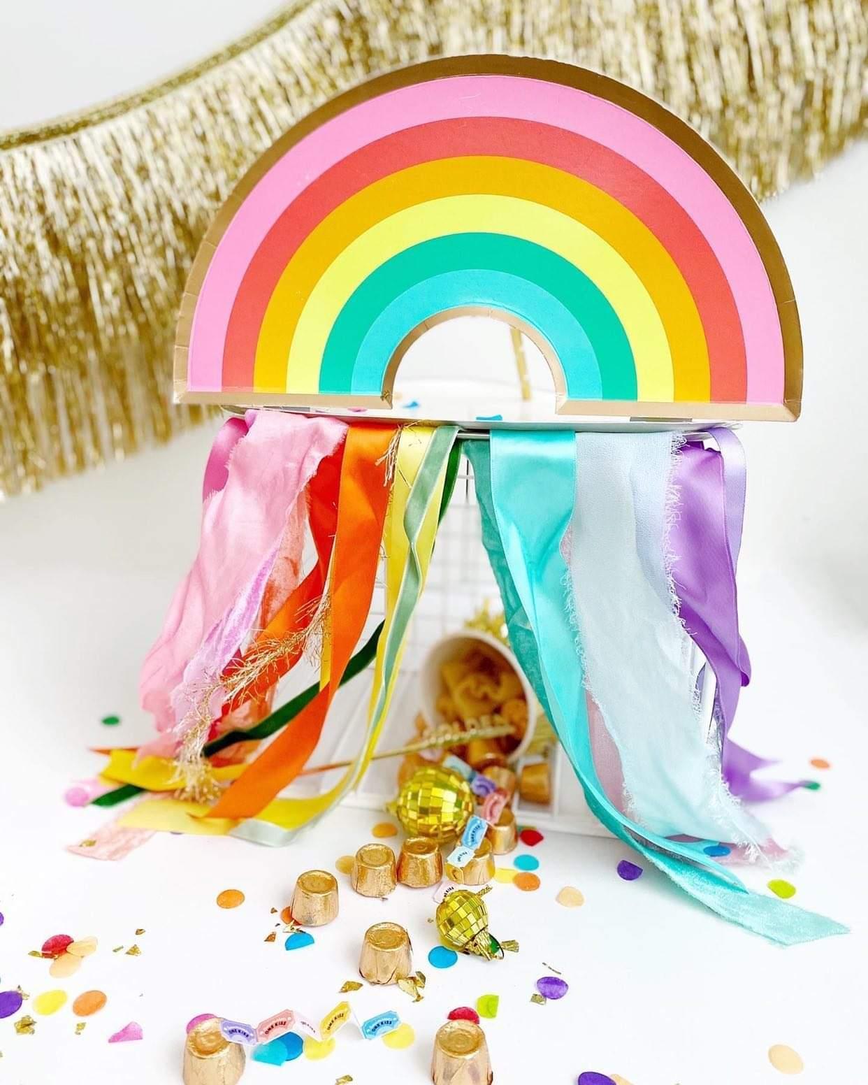 DIY Leprechaun Trap  Grey Skies & Rainbow Highs